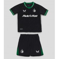 Camiseta Feyenoord Segunda Equipación Replica 2024-25 para niños mangas cortas (+ Pantalones cortos)